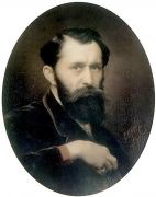 Автопортрет. 1870 Х., м. 59,7х46 ГТГ - Перов