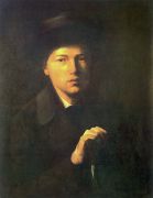 Портрет Н.Г.Криденера, брата художника. 1856 Х., м., 62.3x51 ГРМ - Перов