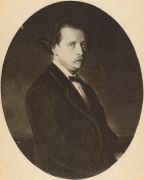 Портрет Николая Григорьевича Рубинштейна. 1870 Х., м. 102.5х79 ГТГ - Перов