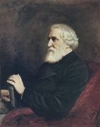Портрет писателя Ивана Сергеевича Тургенева. 1872 Х., м. 102x80 ГРМ - Перов