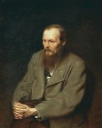 Портрет писателя Федора Михайловича Достоевского. 1872 Х., м. 99х80,5 ГТГ - Перов