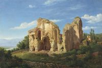 Развалины храма Баграта. 1877 - Петерс