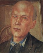 Портрет Андрея Белого. 1932 - Петров-Водкин
