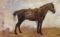 Конь Мишка. 1876 - Поленов