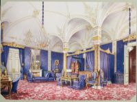 39.Premazzi.Luigi-Interiors.of.the.Winter.Palace.The.Bedchamber.of.Empress.Maria.Alexandrovna - Премацци