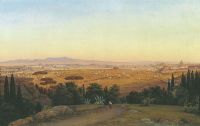 Вид Рима с горы Марио. 1853 - Раев