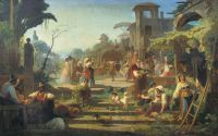 Сбор винограда в окрестностях Рима. 1862 - Реймерс