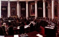 В зале Государственного совета - Репин