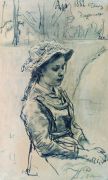 Девочка Ада. 1882 - Репин