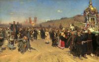 Крестный ход в Курской губернии. 1880-1883 - Репин