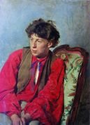 Портрет В.Е.Репина, брата художника. 1867 - Репин