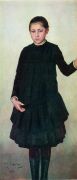 Портрет В.И.Репиной. 1886 - Репин