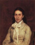 Портрет Е.Г.Мамонтовой. 1874-1879 - Репин