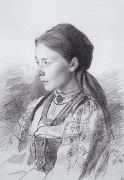 Портрет М.И.Арцыбушевой. 1880 - Репин