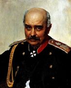 Портрет М.И.Драгомирова. 1889 - Репин