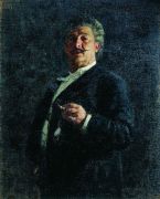 Портрет М.О.Микешина. 1888 - Репин
