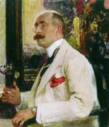 Портрет Н.Д.Ермакова. 1914 - Репин