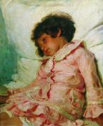 Портрет Нади Репиной. 1881 - Репин