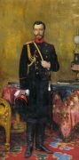 Портрет Николая II. 1895 - Репин