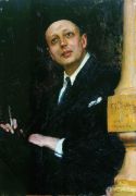 Портрет поэта Войнова. 1923–1926 - Репин