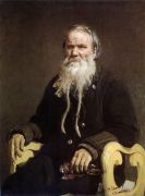 Портрет сказителя былин В.П.Щеголенкова. 1879 - Репин