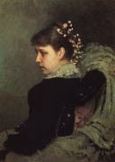 Портрет Т.А.Мамонтовой (Рачинской). 1882 - Репин