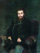 Портрет художника А.И.Куинджи. 1877 - Репин