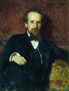Портрет художника П.П.Чистякова. 1878 - Репин