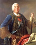 Портрет Августа III, короля Польши и курфюрста Саксонии - Ротари