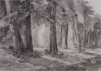 В парке. 1858 - Саврасов