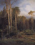 Дорога в лесу. 1871 - Саврасов
