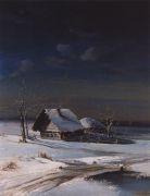 Зимний пейзаж. 1871 - Саврасов