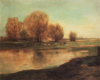 Ивы у пруда. 1872 - Саврасов