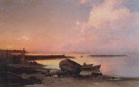 Морской берег в окрестностях Ораниенбаума. 1854 - Саврасов