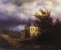 Перед грозой. 1850 - Саврасов