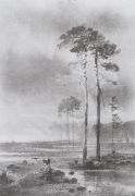 Сосны у болота. 1882 - Саврасов