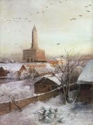 Сухарева башня. 1872 - Саврасов