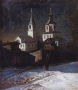 Церковь Ильи Обыденного в Москве. 1882 - Саврасов