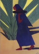 1911 Идущая женщина. Х., т. 68х51 МС - Сарьян