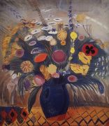1914 Цветы Калаки. Холст, темпера. 88х79 Ереван - Сарьян