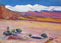 1929 Landscape. ЧС - Сарьян