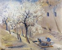 1929 Цветущие абрикосы. Ереван - Сарьян