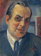 1956 Портрет А.В. Виннера. Холст, масло. 40х30 - Сарьян