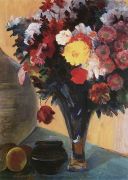 1963 Цветы Дилижана. Х., м. 56x41 Ссх - Сарьян