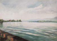 Женевское озеро. 1954 - Серебрякова