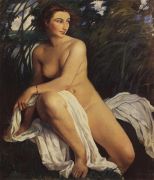 Купальщица. 1911 - Серебрякова