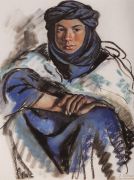Марокканец в синем. 1932 - Серебрякова