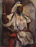 Марокканка в белом. 1928 - Серебрякова