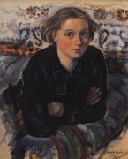 Портрет дочери Кати. 1929 - Серебрякова