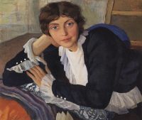 Портрет Лолы Браз. 1910 - Серебрякова